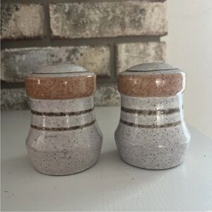 Ceramic Pottery Salt and pepper shakers